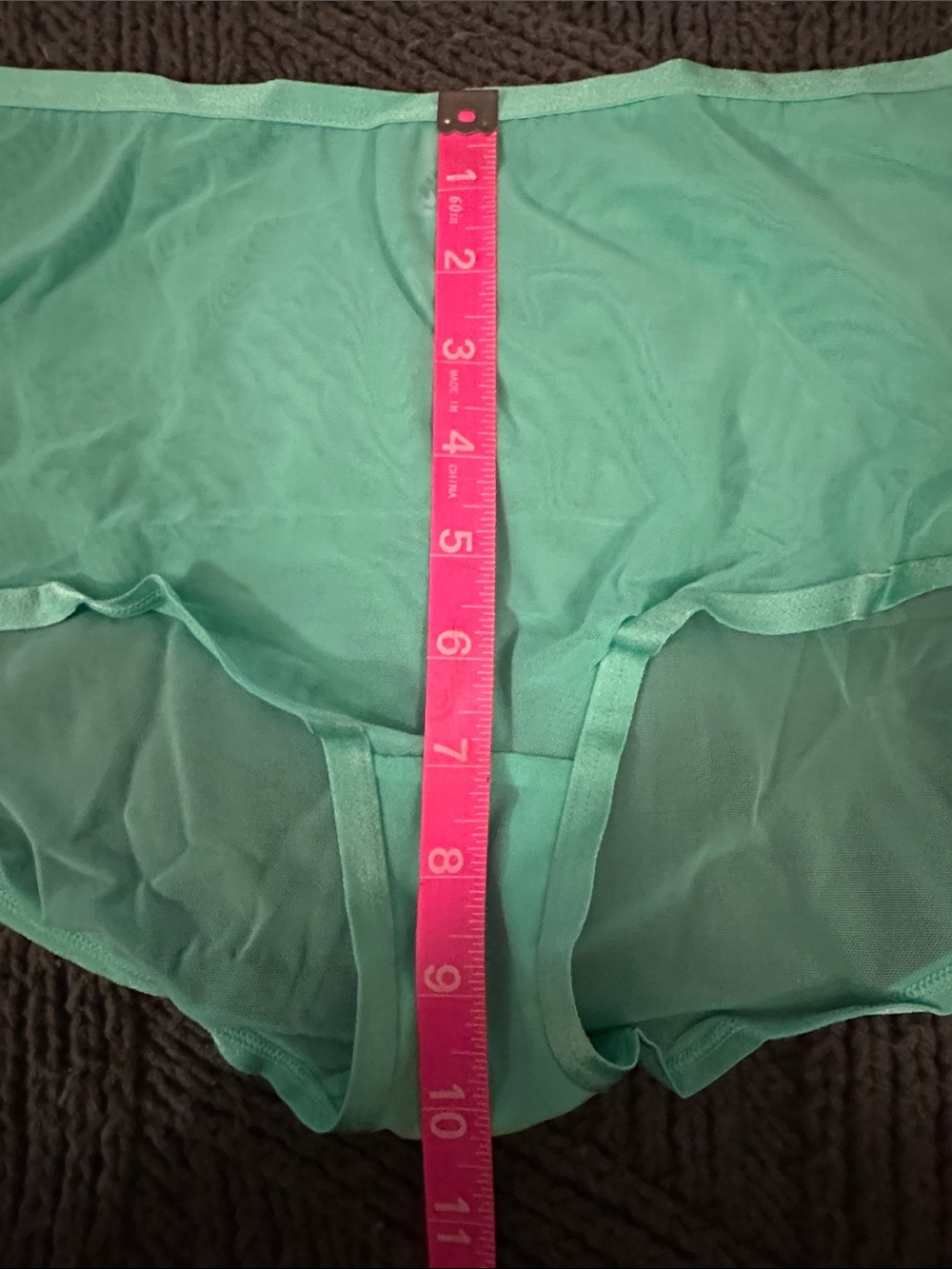 Parade Sexy Silk Mesh Boyshort Underwear - Picture 7 of 8